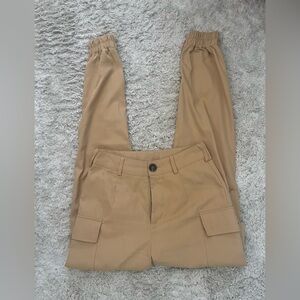 Women’s Unbranded Tan Skinny Cut Cargo Pants Sz Small
